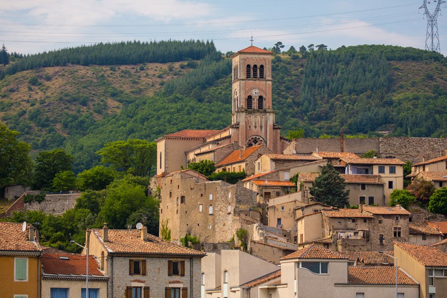 Rhône ab Lyon, Frankreich auf der Annabelle