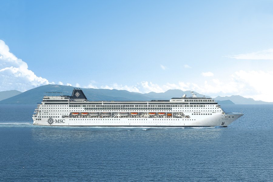 at sea