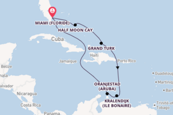 Croisière de 9 jours vers Miami (Floride) avec Carnival Cruise Lines