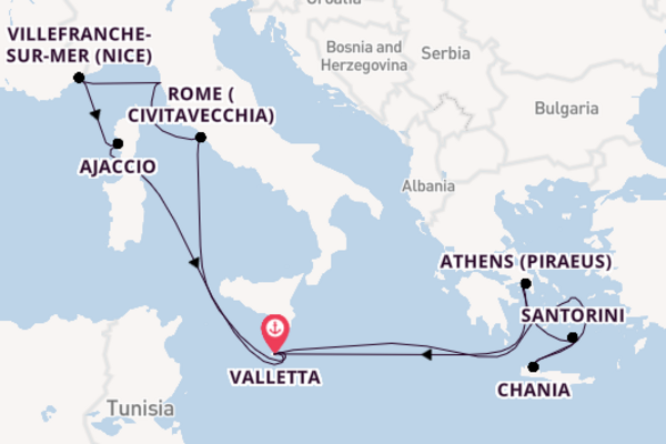 Trip from Valletta with the Azura