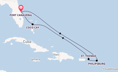 Caribbean vanaf Port Canaveral, Verenigde Staten met de Harmony of the Seas®