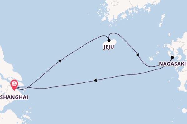 Jeju ontdekken met de Spectrum of the Seas