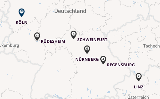 Main ab Passau auf der Annika