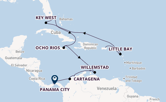 Caribbean from San Juan, Puerto Rico with the EXPLORA III