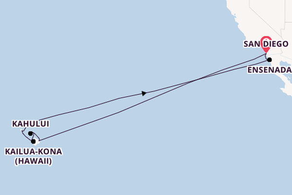 Polynesia from San Diego, California with the Zaandam