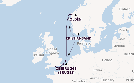 Norway from Australia with the Freedom of the Seas