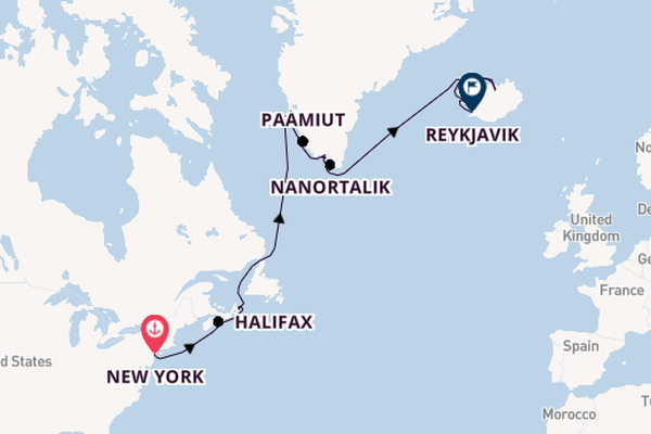 Transatlantic & Repositioning from New York with the Seven Seas Mariner